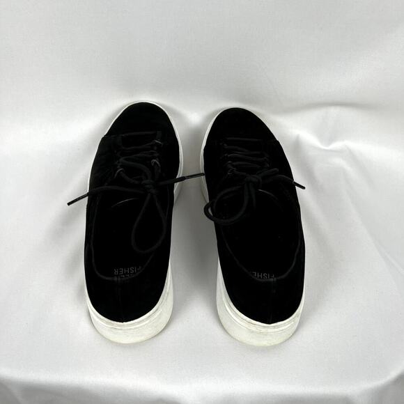 Eileen Fisher Black Suede‎ Sneakers Casual Comfortable Everyday Quiet Luxury 8.5 - Picture 6 of 9